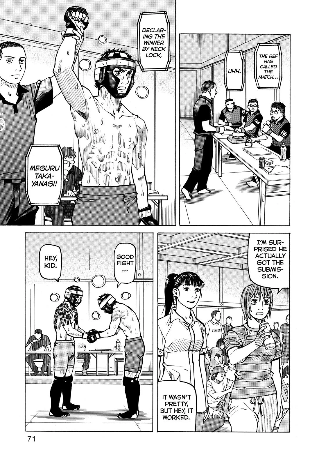 Read All Rounder Meguru en Manga Online