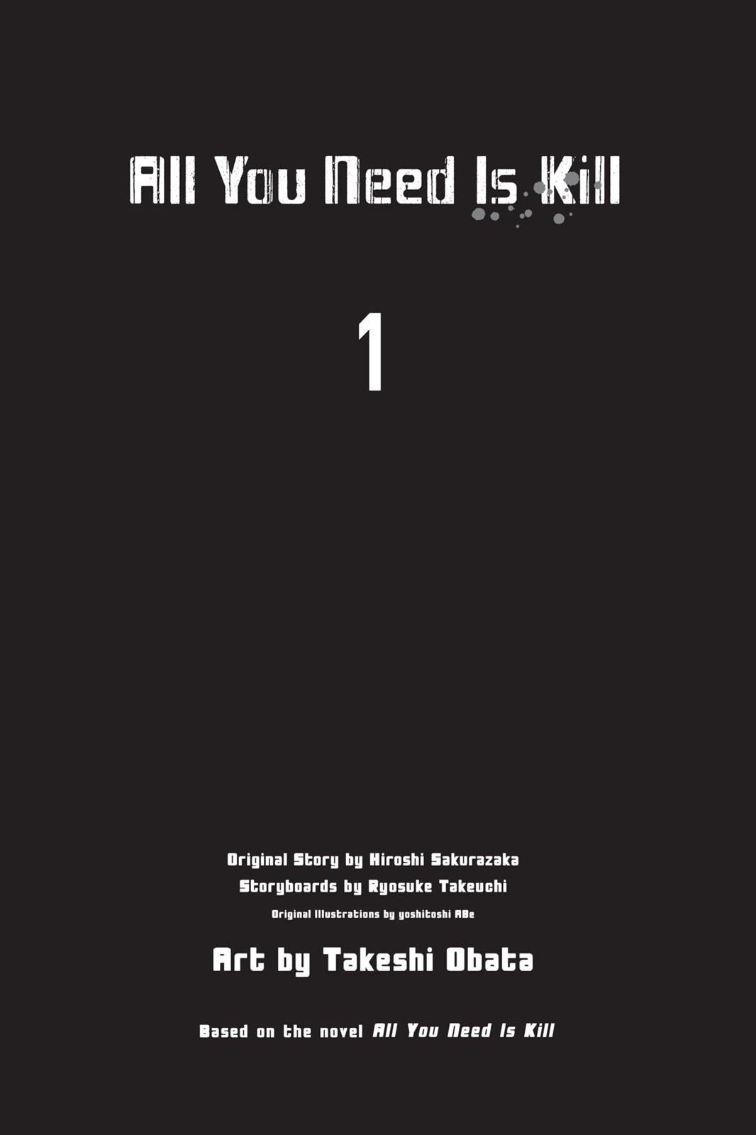 Read All You Need Is Kill en Manga Online