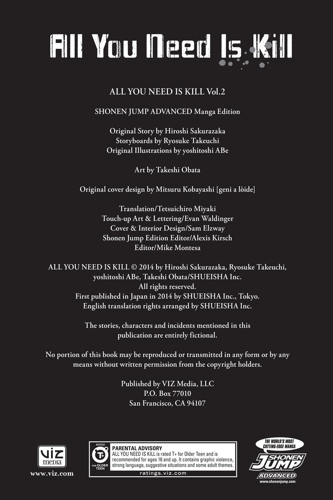 Read All You Need Is Kill en Manga Online