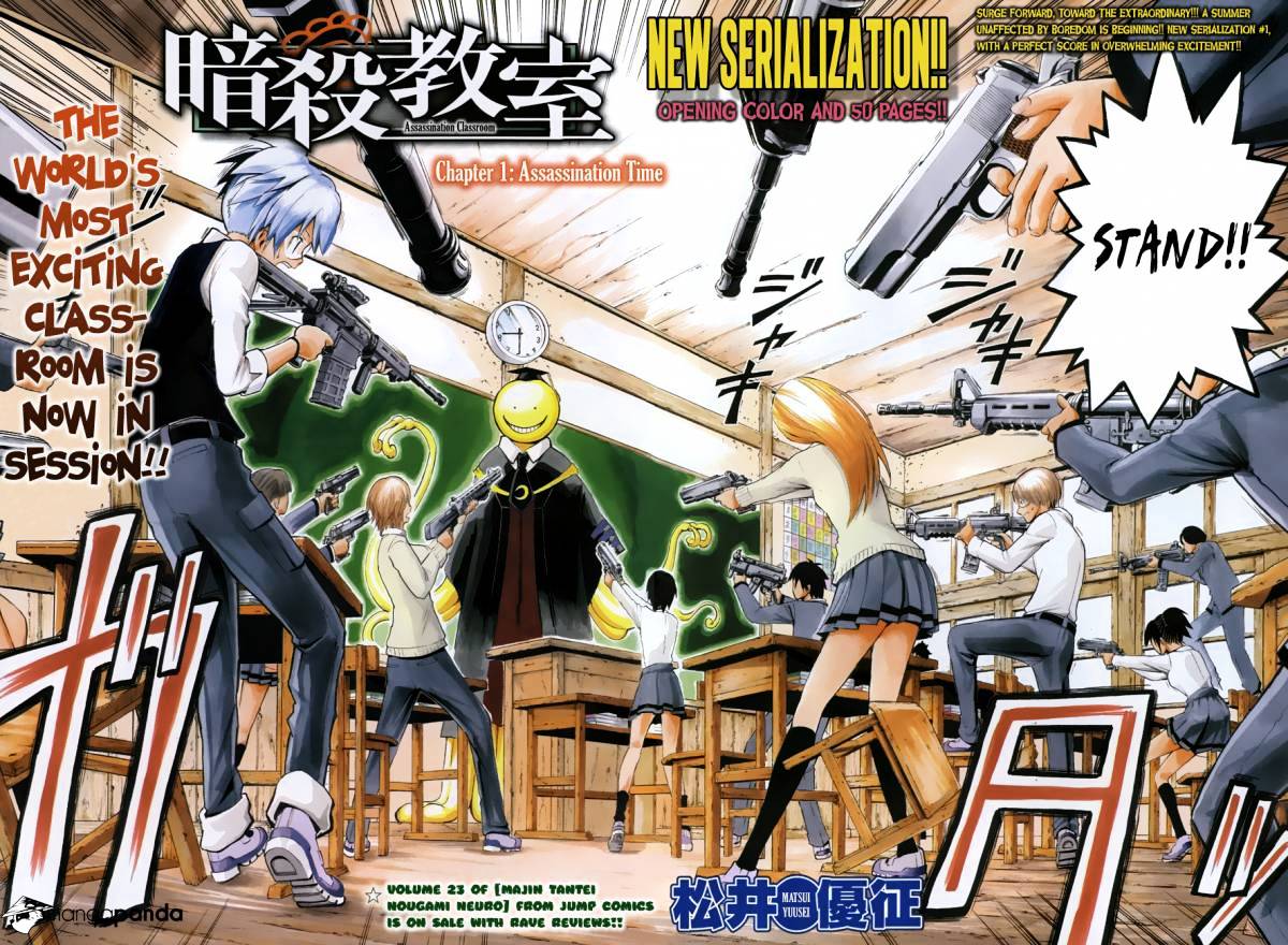 Read Ansatsu Kyoushitsu en Manga Online