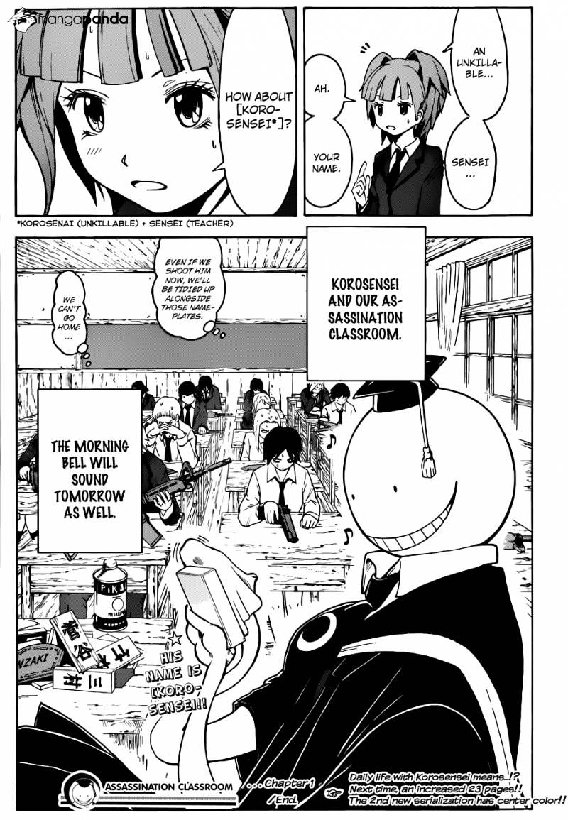 Read Ansatsu Kyoushitsu en Manga Online