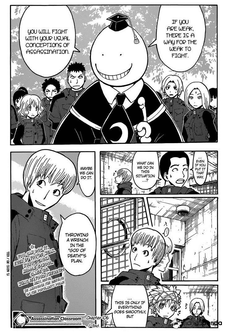 Read Ansatsu Kyoushitsu en Manga Online