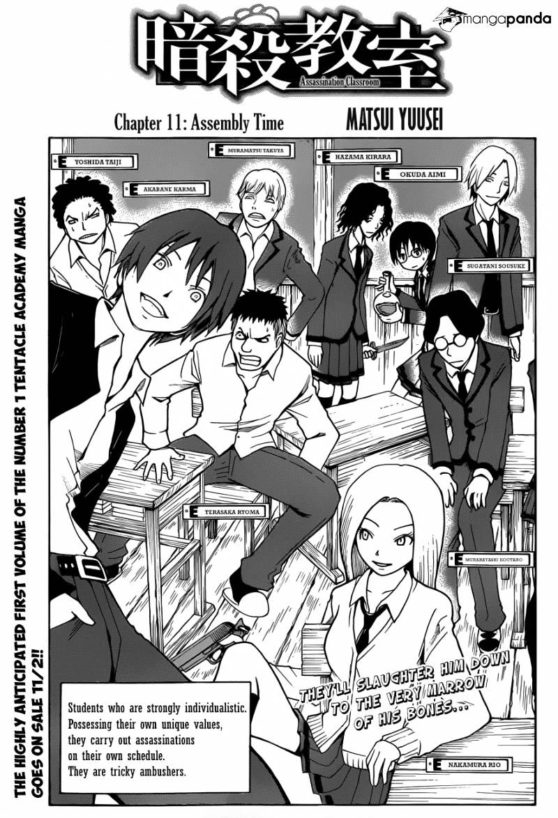 Read Ansatsu Kyoushitsu en Manga Online