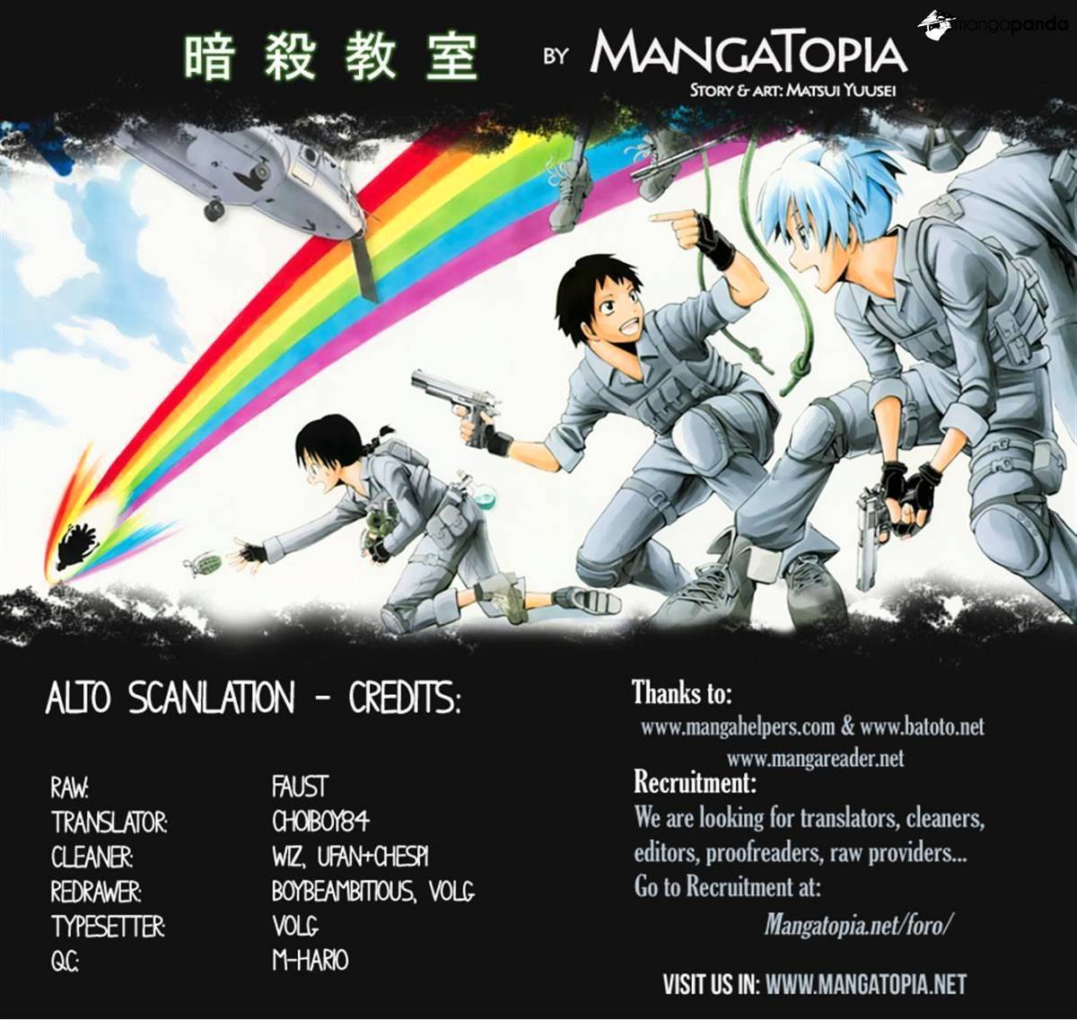 Read Ansatsu Kyoushitsu en Manga Online