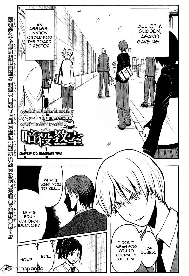 Read Ansatsu Kyoushitsu en Manga Online