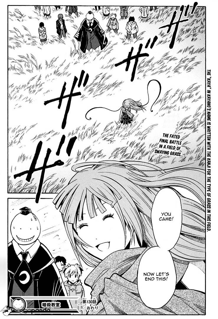 Read Ansatsu Kyoushitsu en Manga Online
