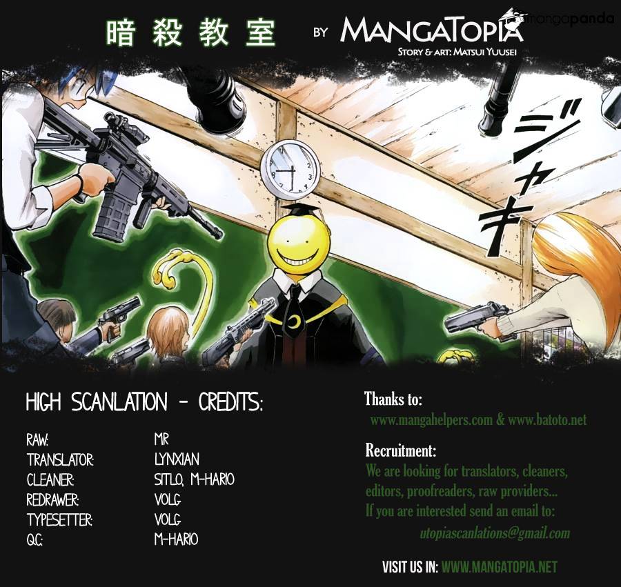 Read Ansatsu Kyoushitsu en Manga Online