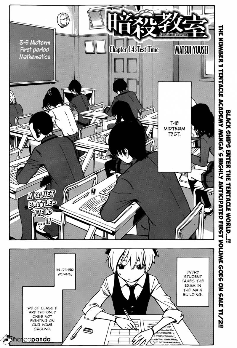 Read Ansatsu Kyoushitsu en Manga Online