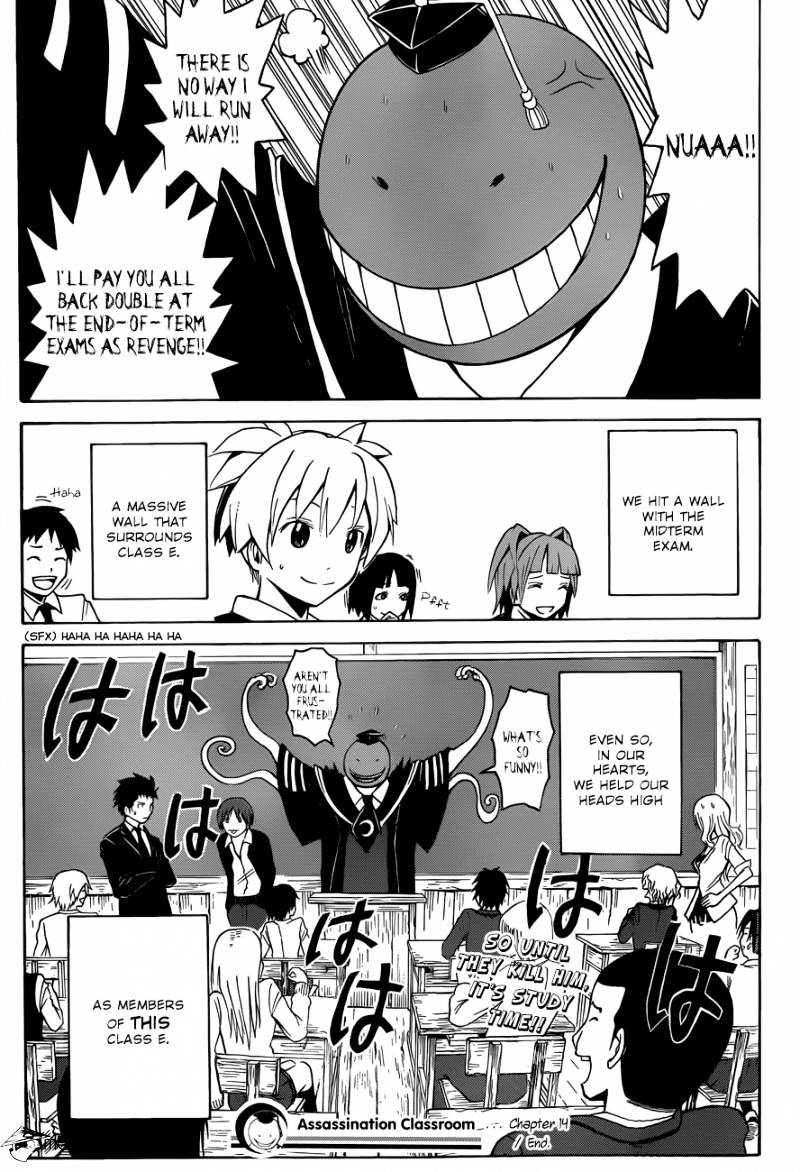 Read Ansatsu Kyoushitsu en Manga Online