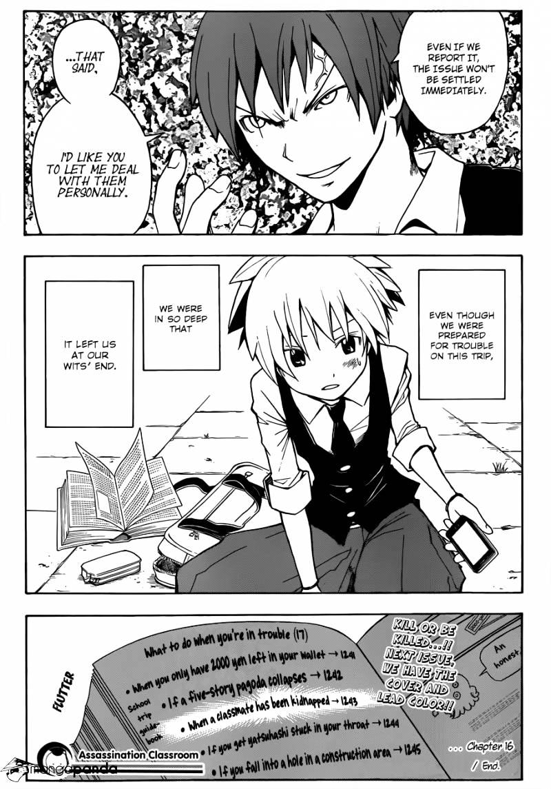 Read Ansatsu Kyoushitsu en Manga Online