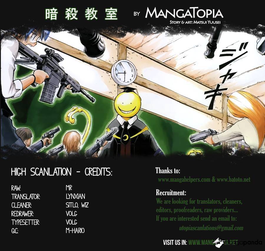 Read Ansatsu Kyoushitsu en Manga Online