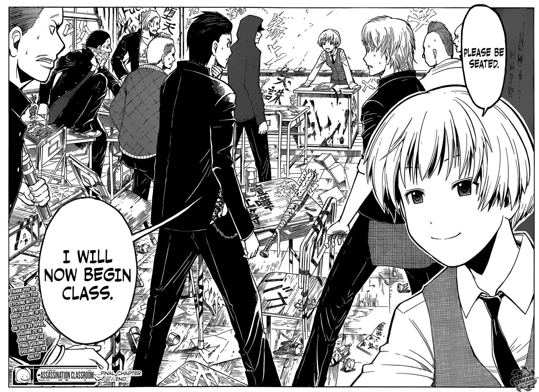 Read Ansatsu Kyoushitsu en Manga Online