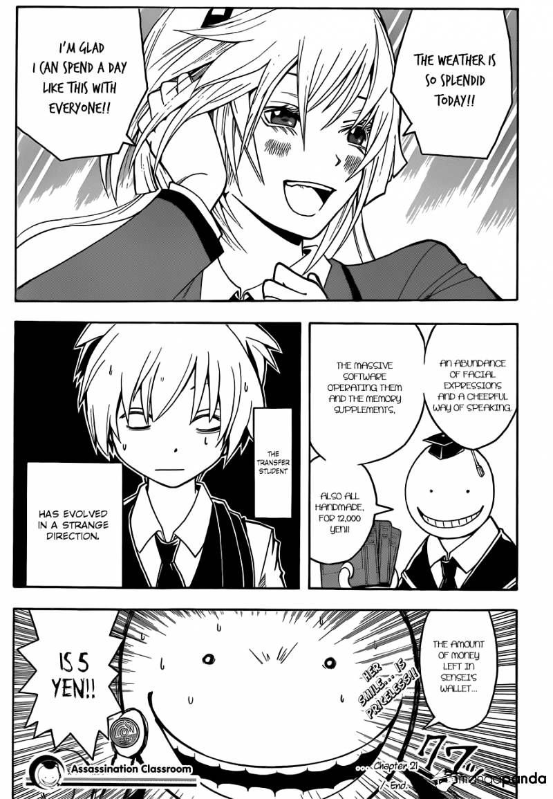 Read Ansatsu Kyoushitsu en Manga Online
