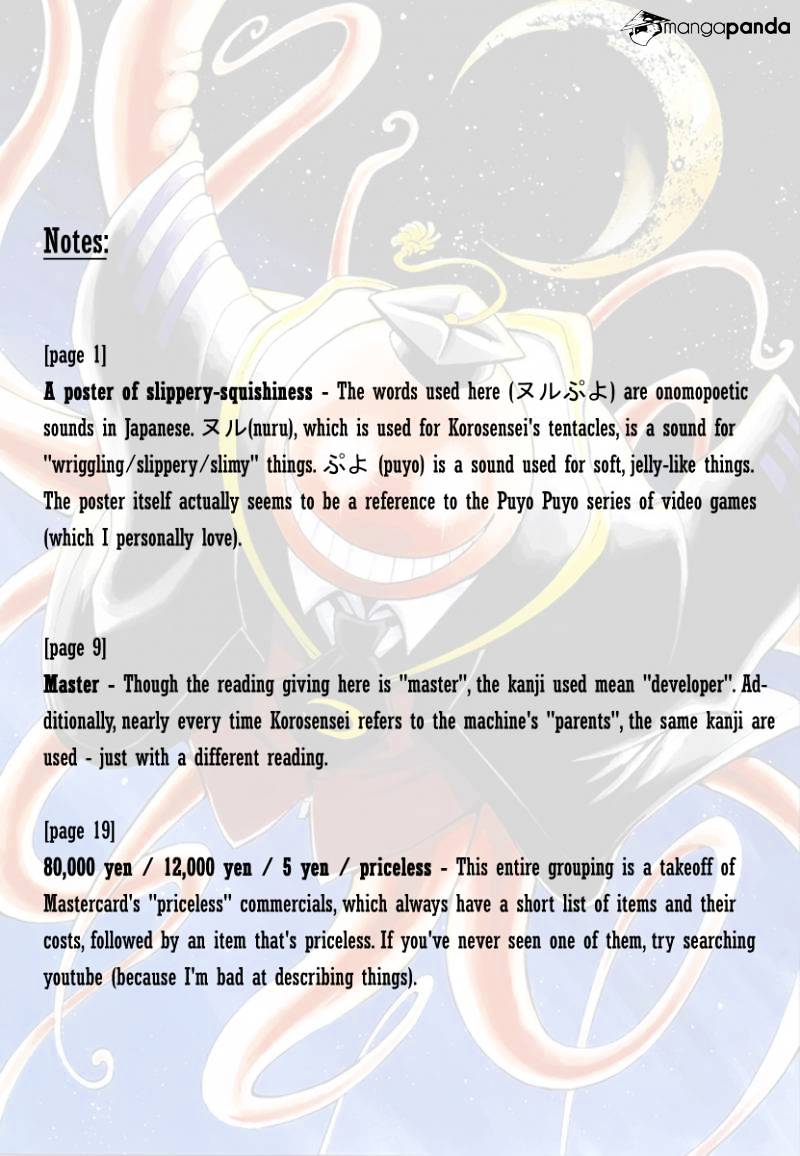 Read Ansatsu Kyoushitsu en Manga Online