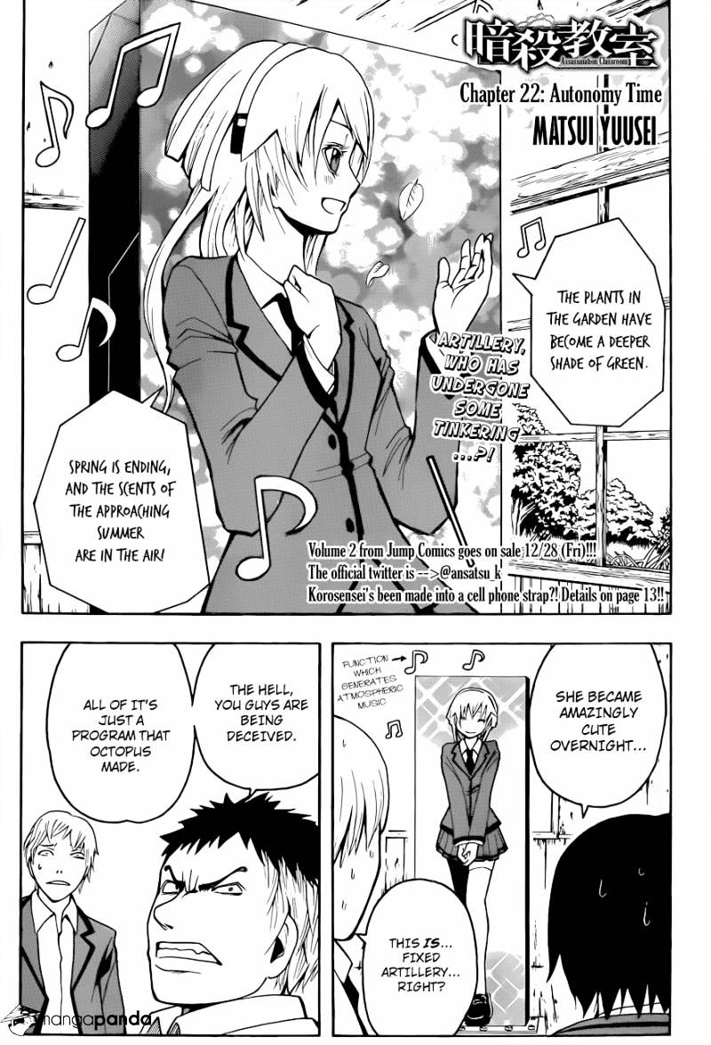 Read Ansatsu Kyoushitsu en Manga Online