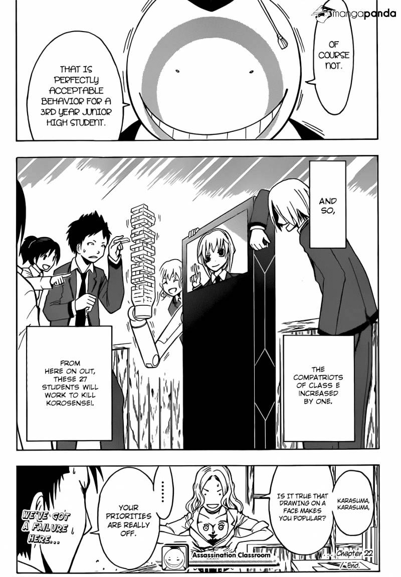 Read Ansatsu Kyoushitsu en Manga Online