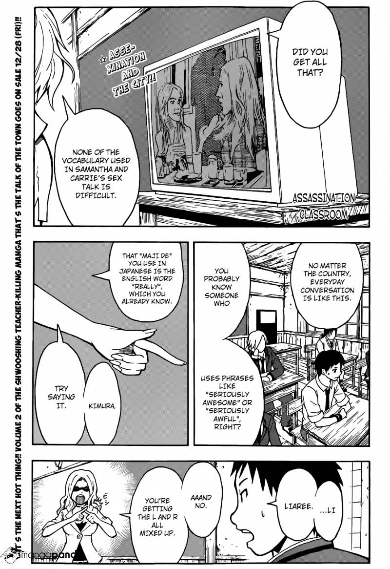 Read Ansatsu Kyoushitsu en Manga Online