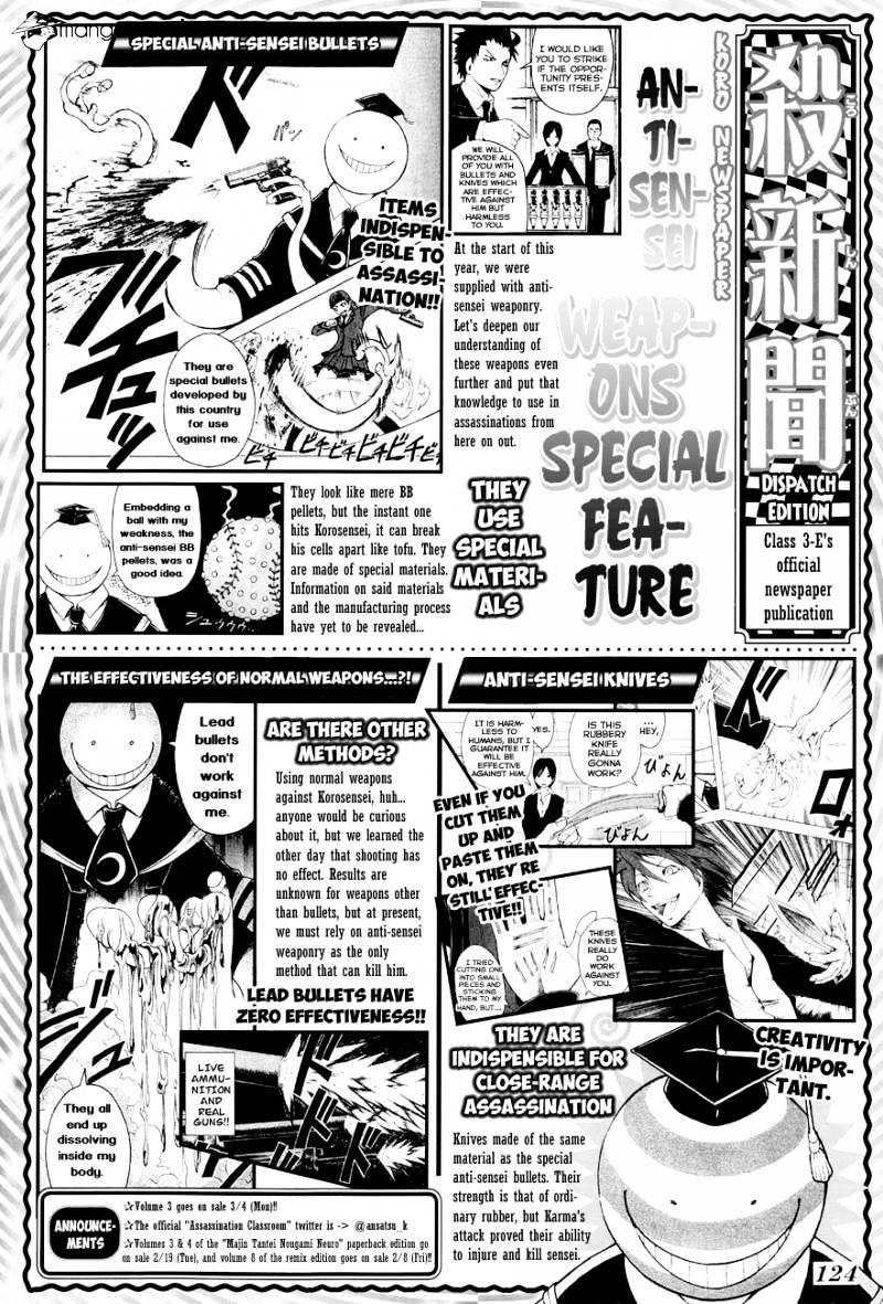 Read Ansatsu Kyoushitsu en Manga Online