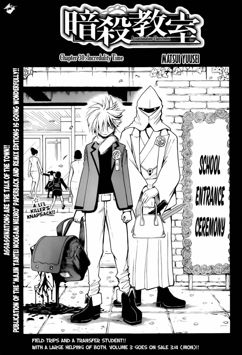 Read Ansatsu Kyoushitsu en Manga Online