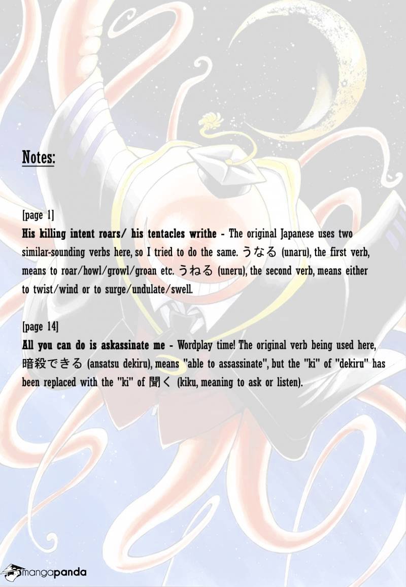 Read Ansatsu Kyoushitsu en Manga Online