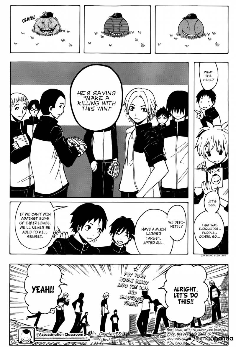Read Ansatsu Kyoushitsu en Manga Online