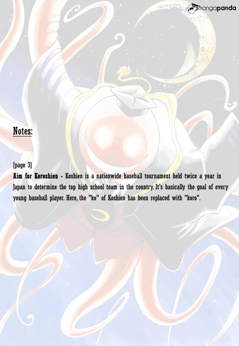 Read Ansatsu Kyoushitsu en Manga Online