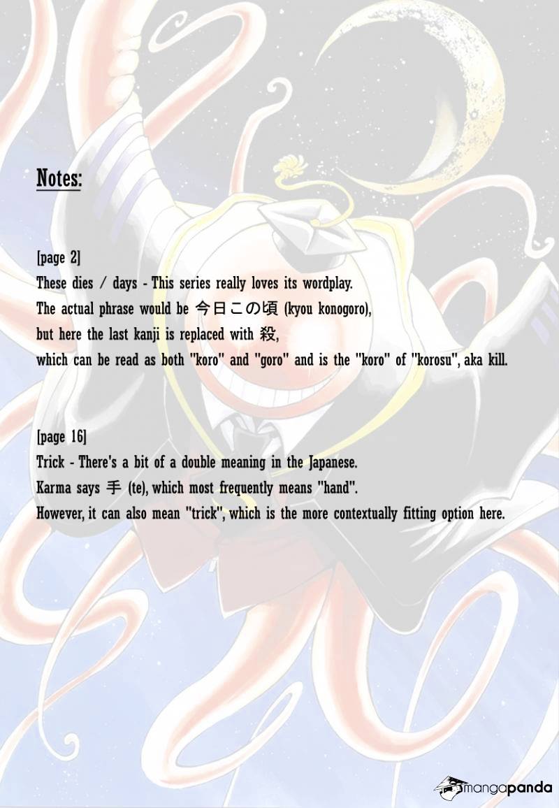 Read Ansatsu Kyoushitsu en Manga Online