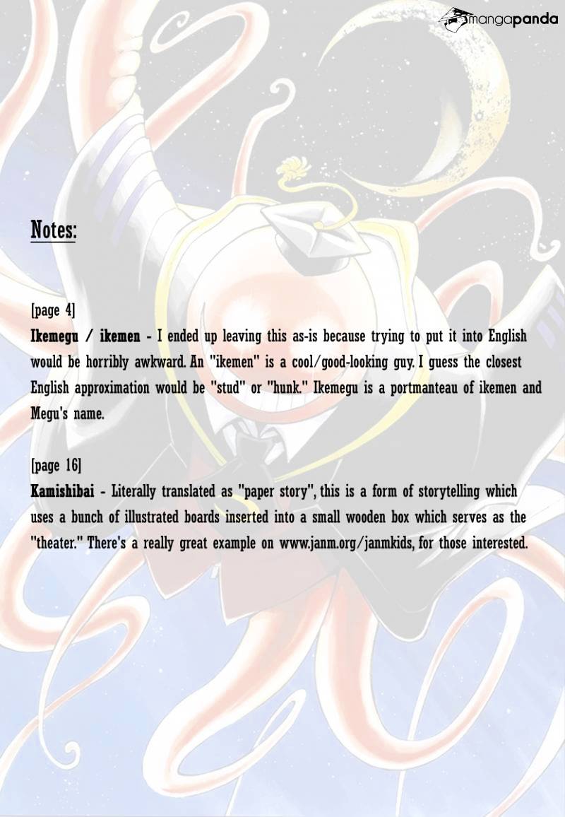 Read Ansatsu Kyoushitsu en Manga Online