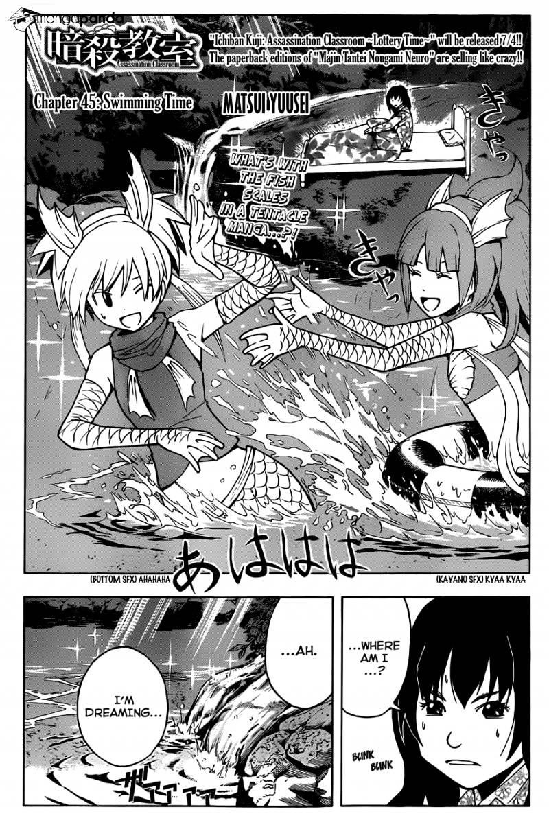 Read Ansatsu Kyoushitsu en Manga Online