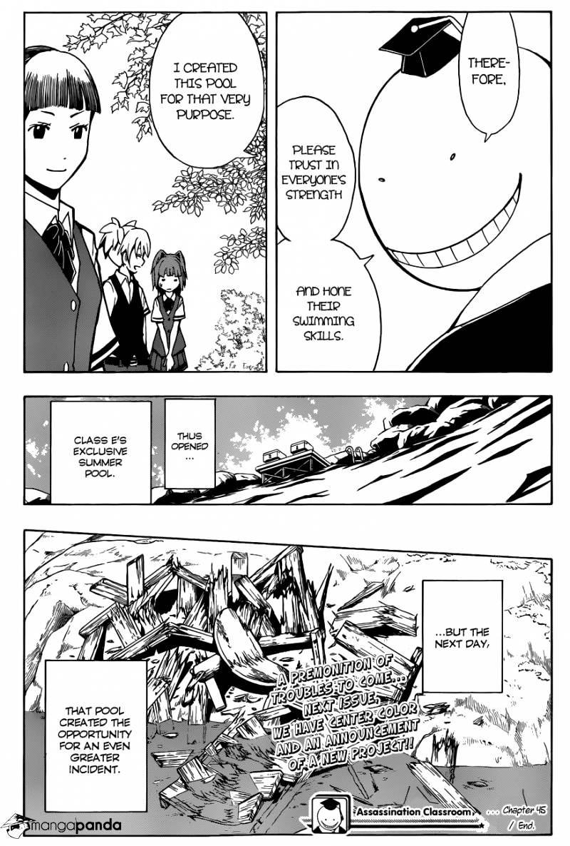 Read Ansatsu Kyoushitsu en Manga Online
