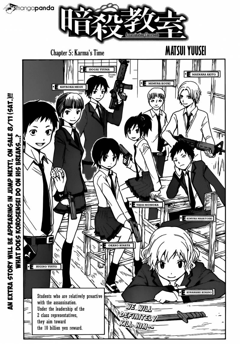 Read Ansatsu Kyoushitsu en Manga Online