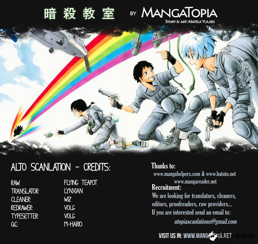 Read Ansatsu Kyoushitsu en Manga Online