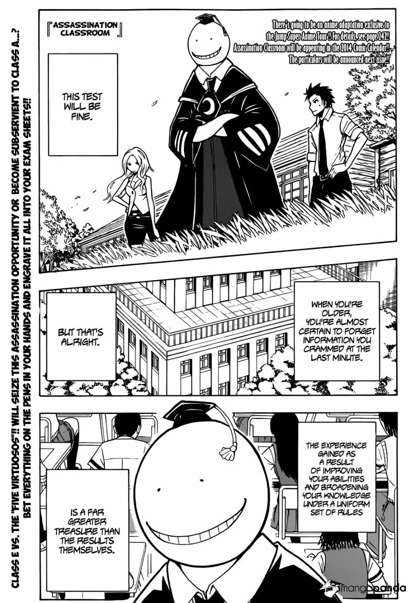 Read Ansatsu Kyoushitsu en Manga Online