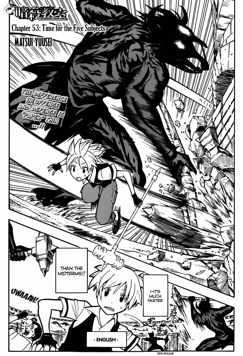 Read Ansatsu Kyoushitsu en Manga Online