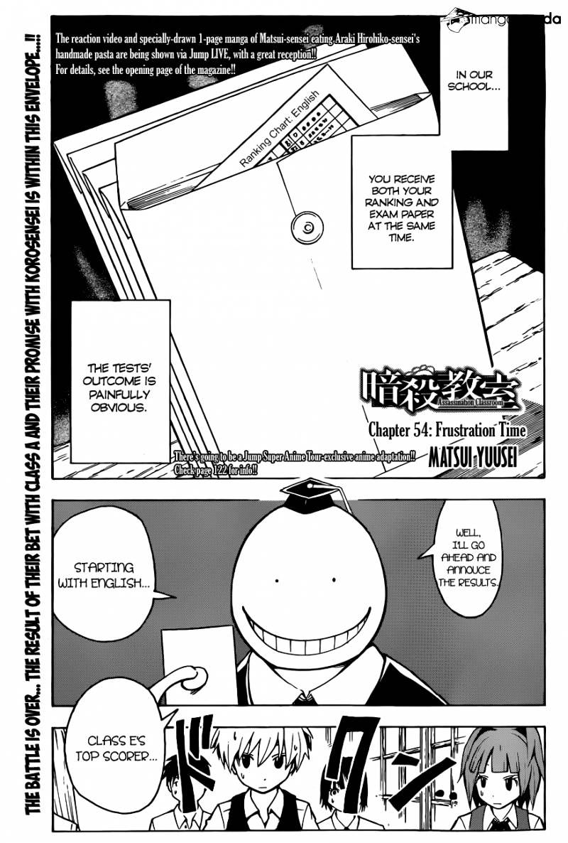 Read Ansatsu Kyoushitsu en Manga Online