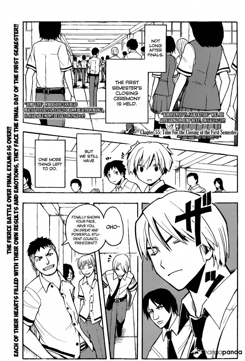 Read Ansatsu Kyoushitsu en Manga Online