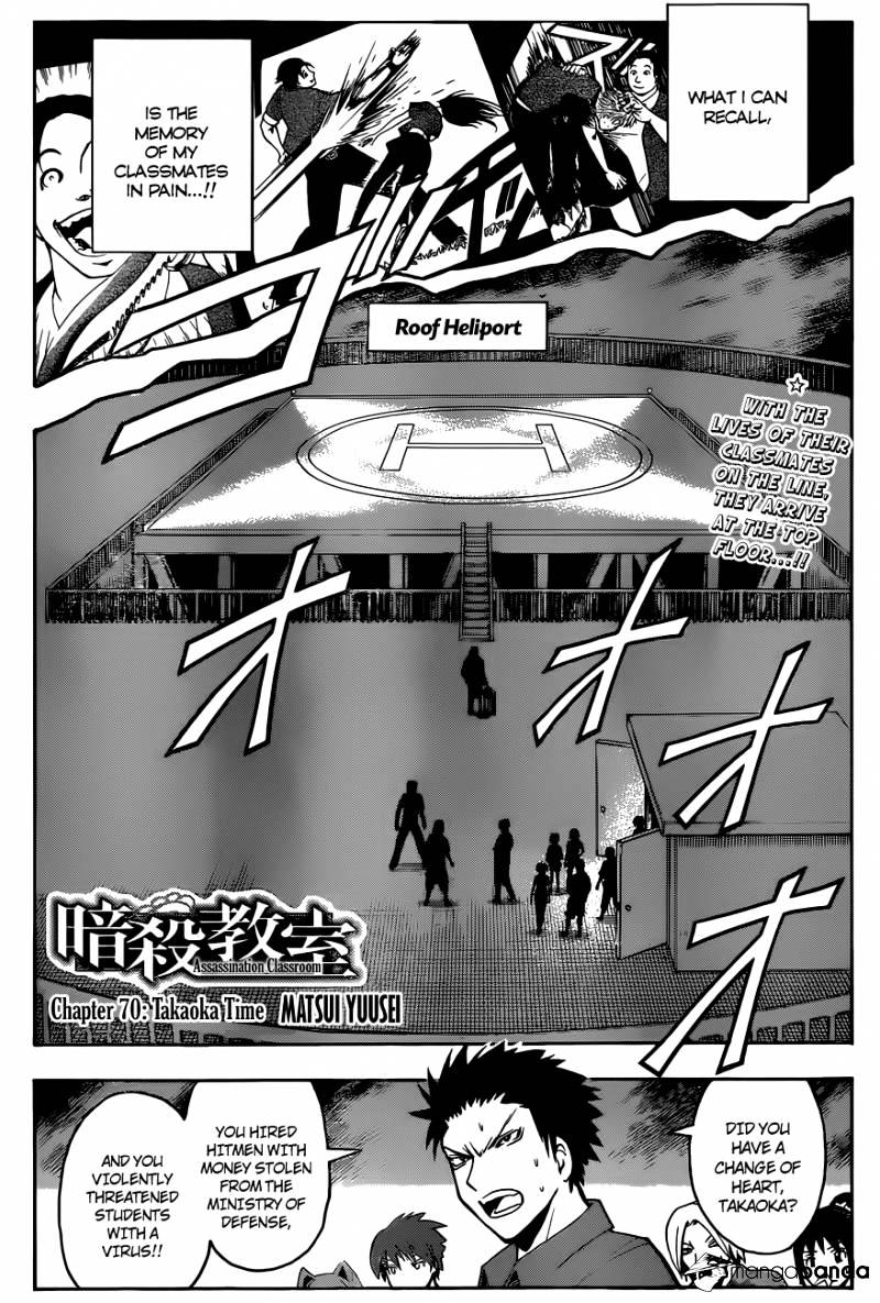 Read Ansatsu Kyoushitsu en Manga Online