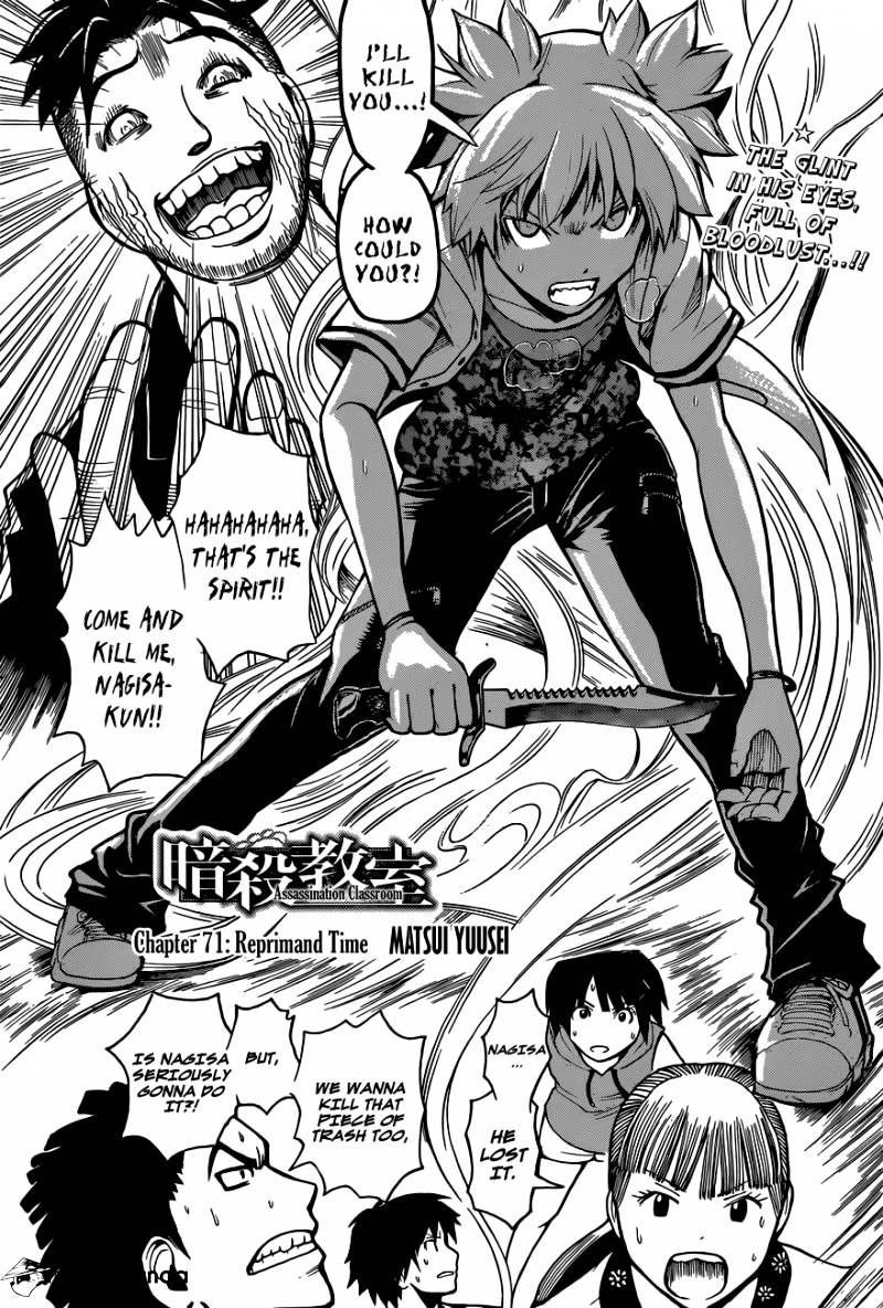 Read Ansatsu Kyoushitsu en Manga Online
