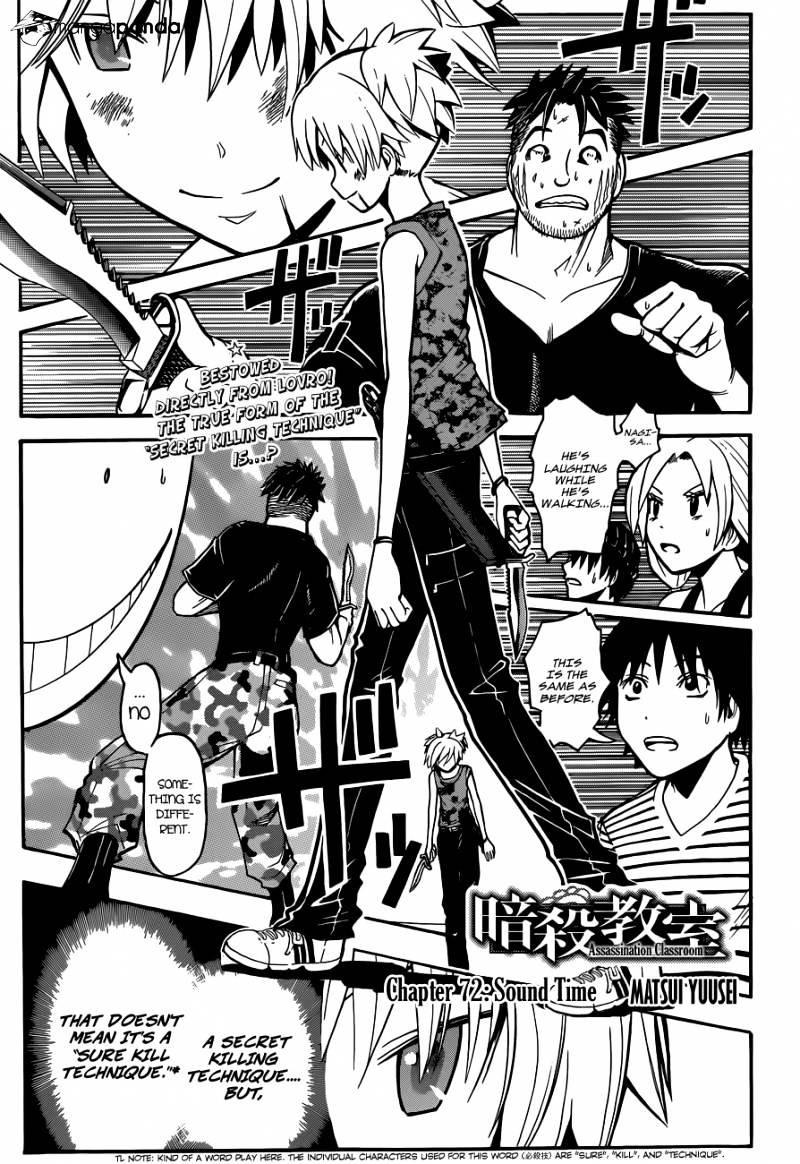 Read Ansatsu Kyoushitsu en Manga Online