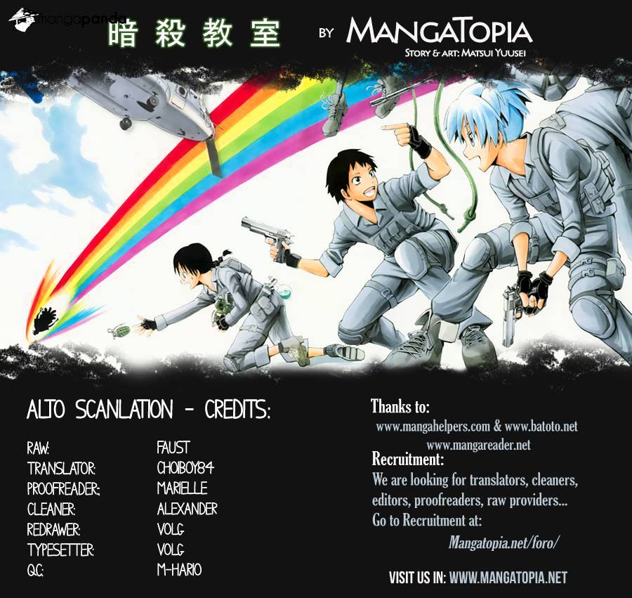 Read Ansatsu Kyoushitsu en Manga Online