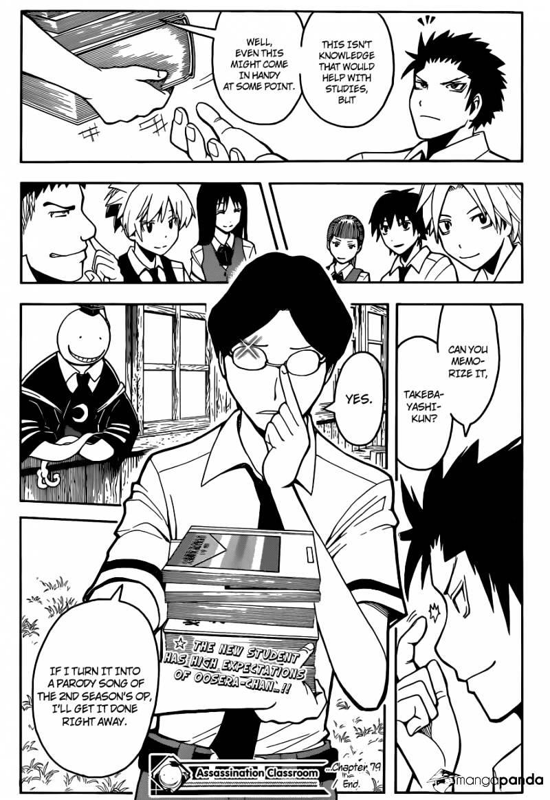 Read Ansatsu Kyoushitsu en Manga Online