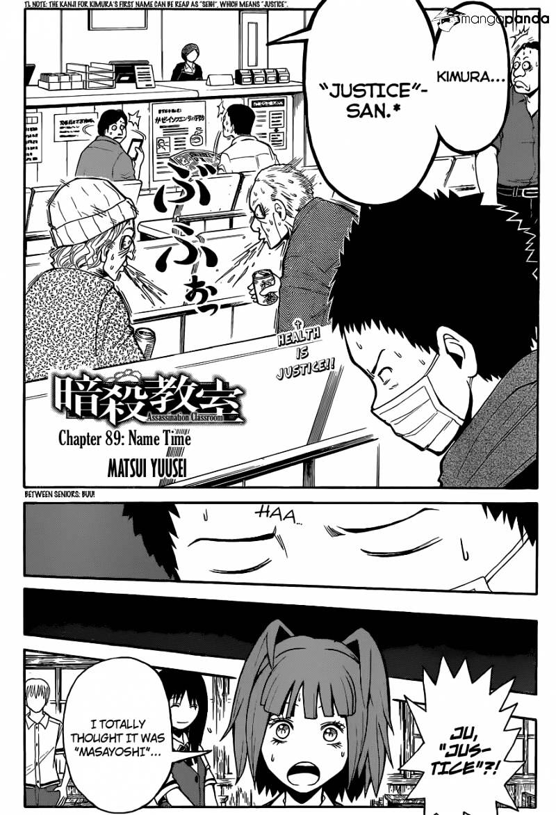 Read Ansatsu Kyoushitsu en Manga Online