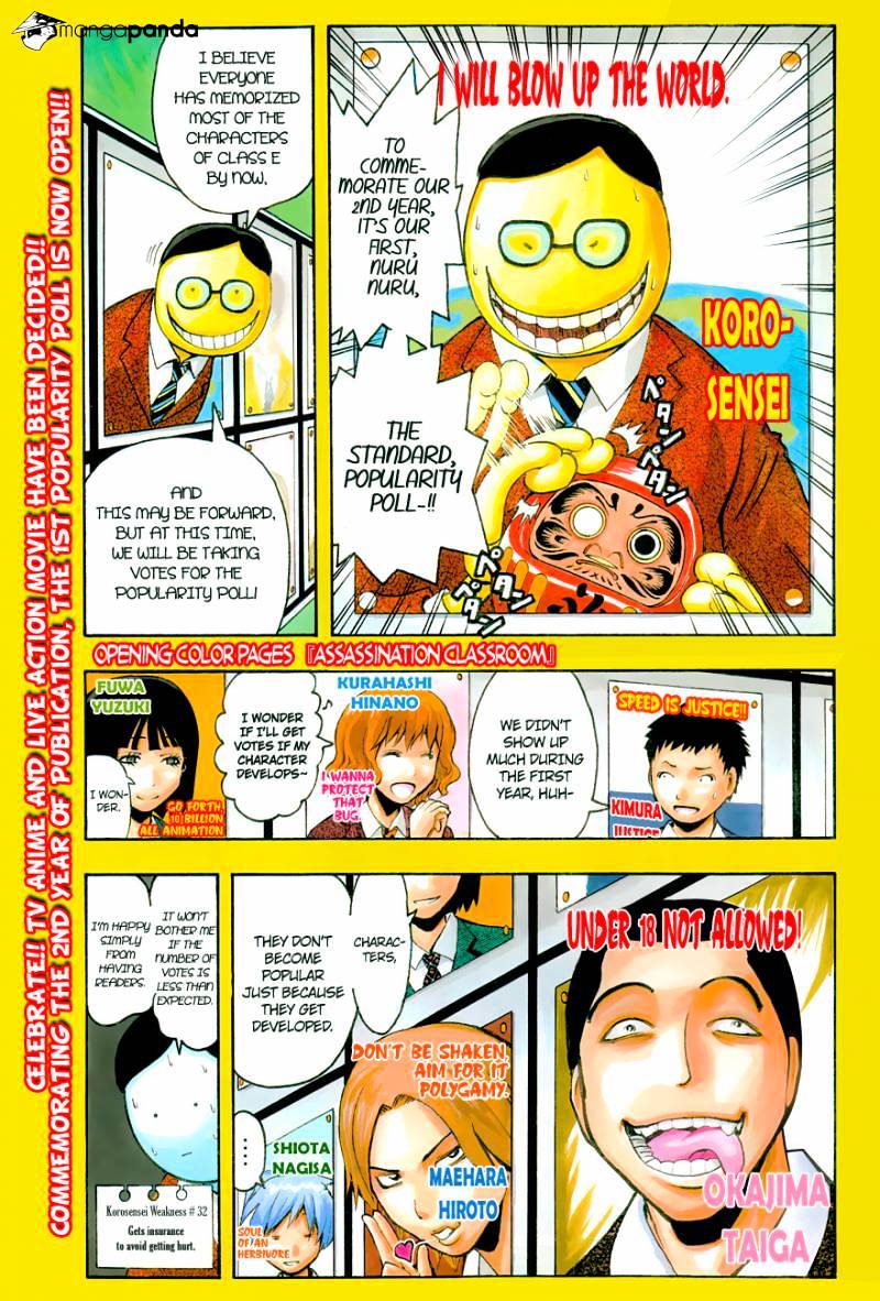 Read Ansatsu Kyoushitsu en Manga Online
