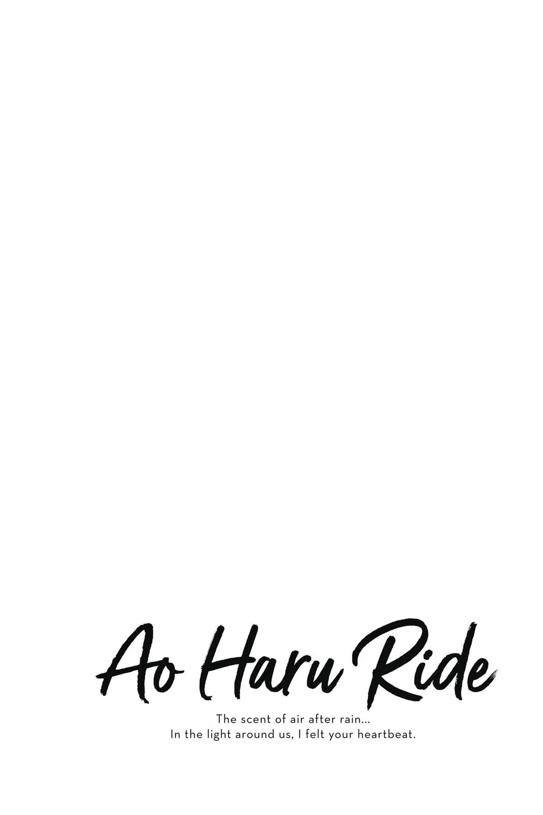 Read Ao Haru Ride en Manga Online