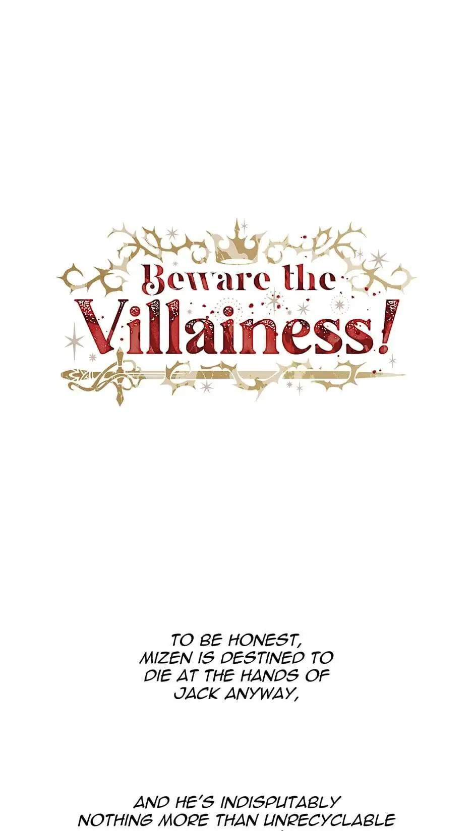 Read Beware the Villainess en Manga Online
