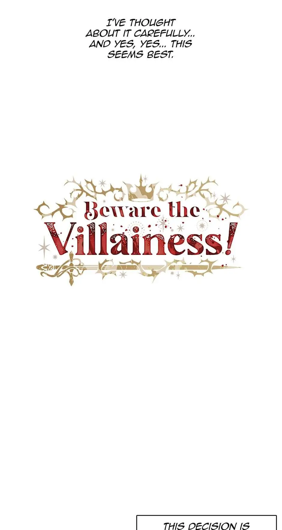 Read Beware the Villainess en Manga Online