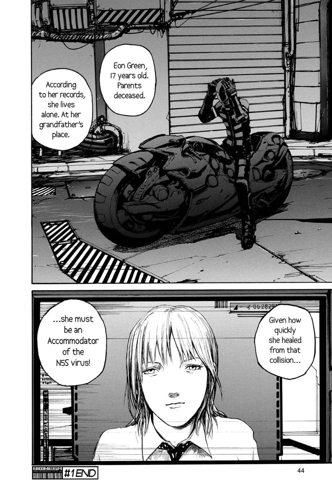 Read Biomega en Manga Online