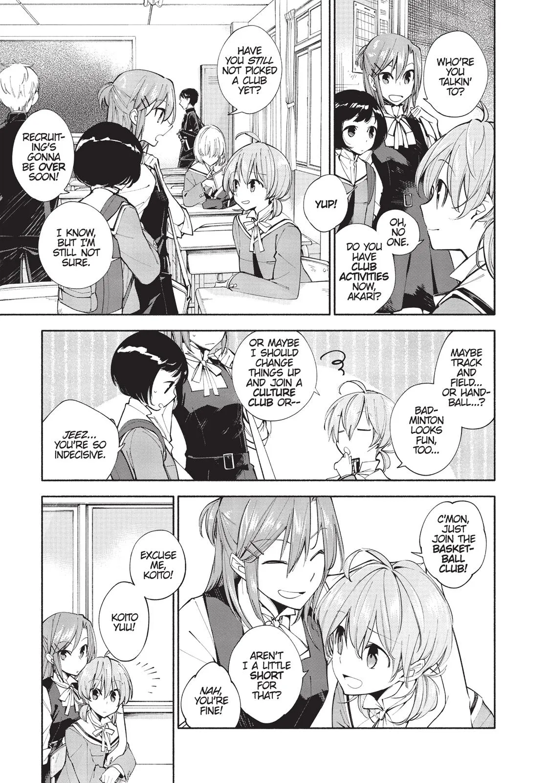 Read Bloom Into You en Manga Online