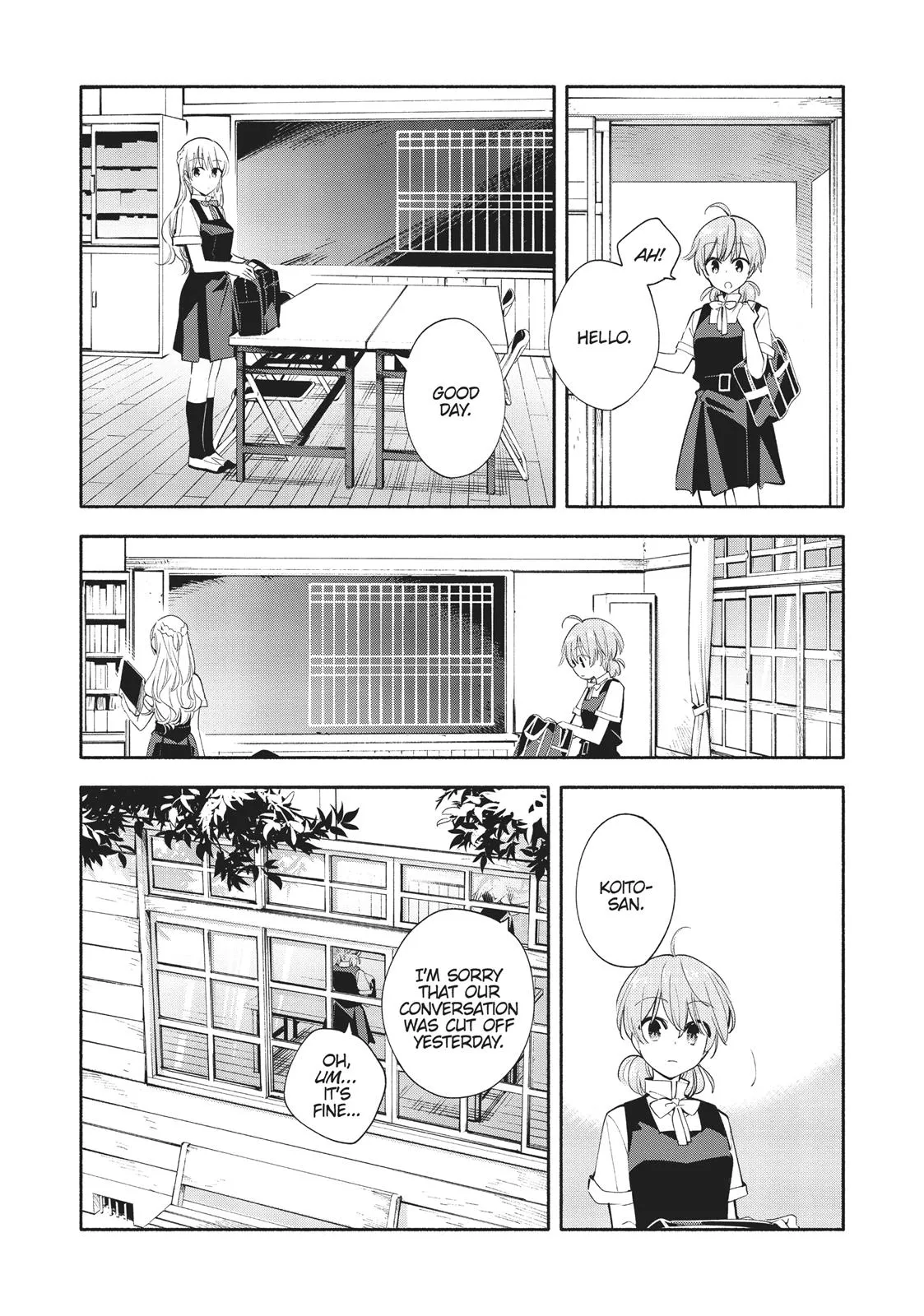 Read Bloom Into You en Manga Online