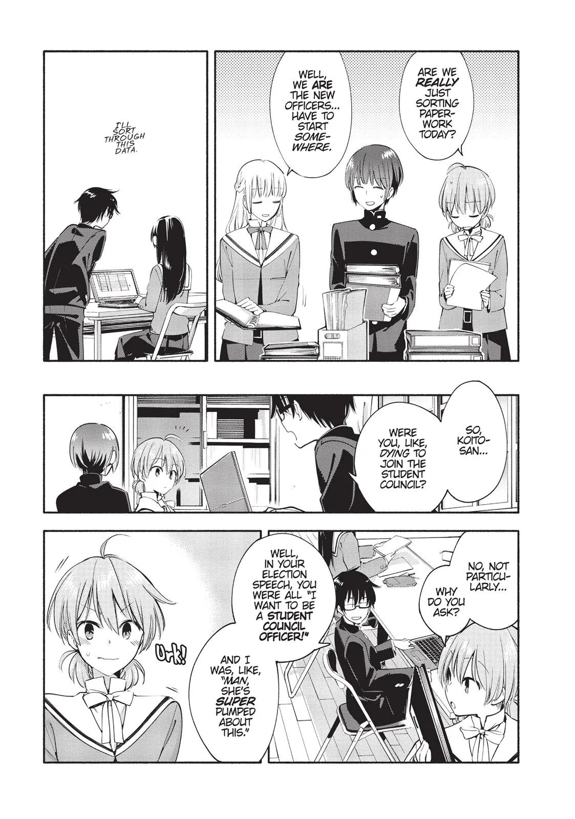 Read Bloom Into You en Manga Online